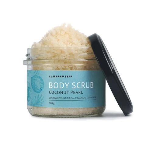 Body scrub Coconut Pearl 180 g – Almara Soap, produkt