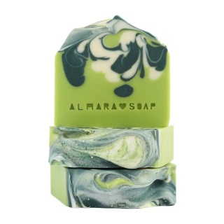 Designerskie, ręcznie robione mydło o zniewalającym zapachu jaśminu Jasmine Flower 100 g – Almara Soap