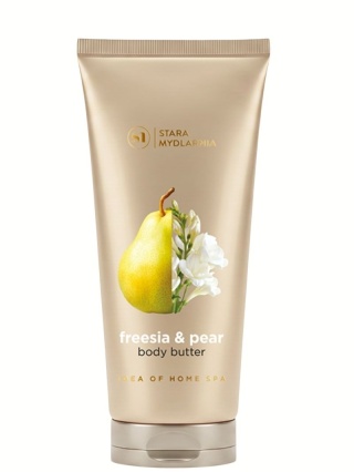 Home Spa Masło do ciała Freesia & Pear 170 ml – Stara Mydlarnia