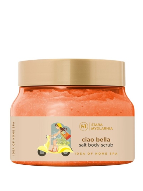 Home SPA Peeling solny do ciała Ciao Bella 360 g – Stara Mydlarnia, produkt