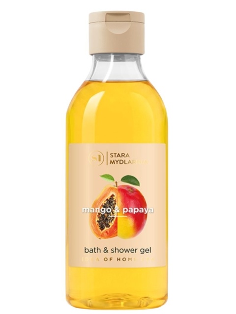 Home Spa żel do kąpieli i pod prysznic Mango & Papaya 250 ml – Stara Mydlarnia, produkt