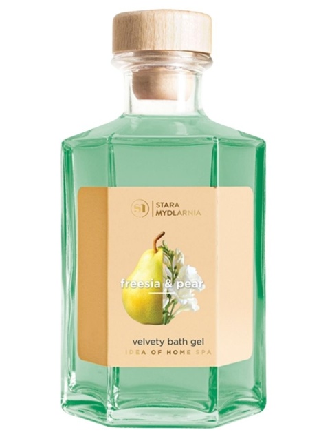 Home Spa żel do kąpieli i pod prysznic Freesia & Pear 500 ml – Stara Mydlarnia, produkt