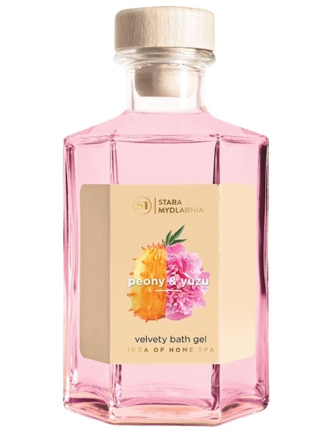 Home Spa żel do kąpieli i pod prysznic Peony & Yuzu 500 ml – Stara Mydlarnia, produkt