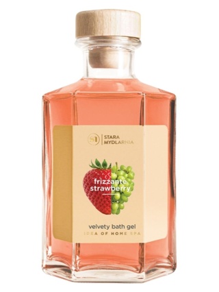 Home Spa Żel do kąpieli Frizzante Strawberry 500 ml – Stara Mydlarnia