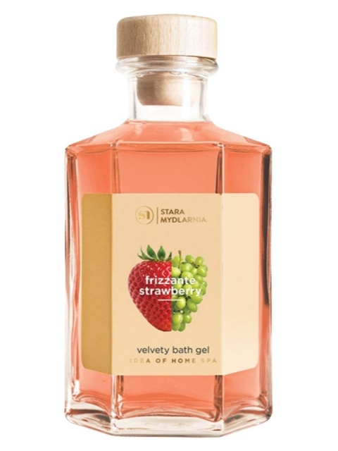 Żel do kąpieli Frizzante Strawberry 500 ml – Stara Mydlarnia, produkt