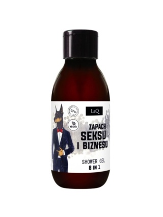 Żel pod prysznic 8 w 1 - Doberman 100 ml – Laq