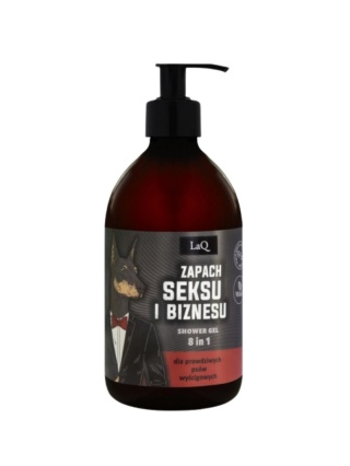 Żel pod prysznic 8 w 1 Doberman w garniaku 500 ml – Laq