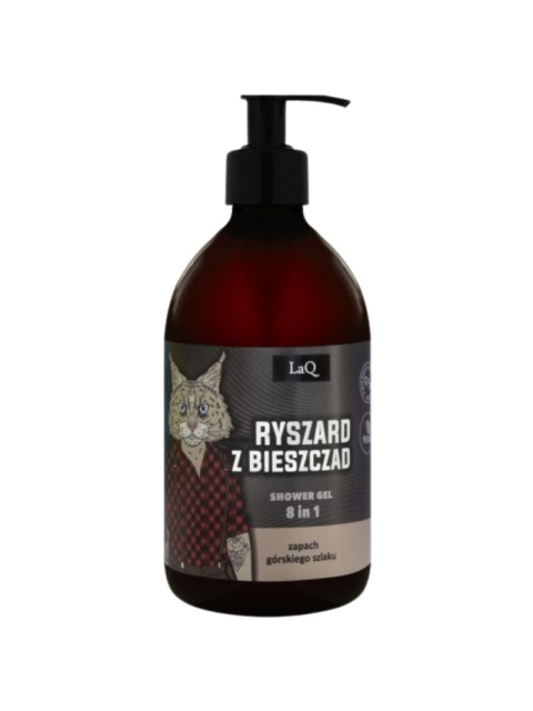 Żel pod prysznic 8 w 1 Ryszard z Bieszczad Exclusive 500 ml –Laq