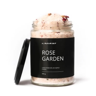 Luksusowa sól do kąpieli Rose Garden 450 g – Almara Soap