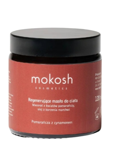 Regenerujące masło do ciała Pomarańcza z cynamonem 120 ml – Mokosh, produkt