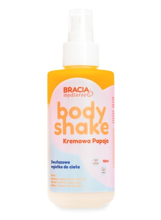 Mgiełka do ciała Kremowa papaja Body Shake 125ml – Bracia Mydlarze