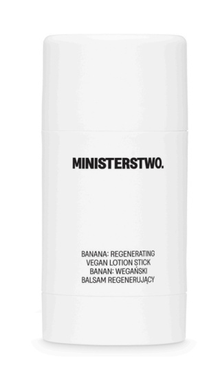Wegański balsam regenerujący w sztufcie Banan 75 g – Ministerstwo.