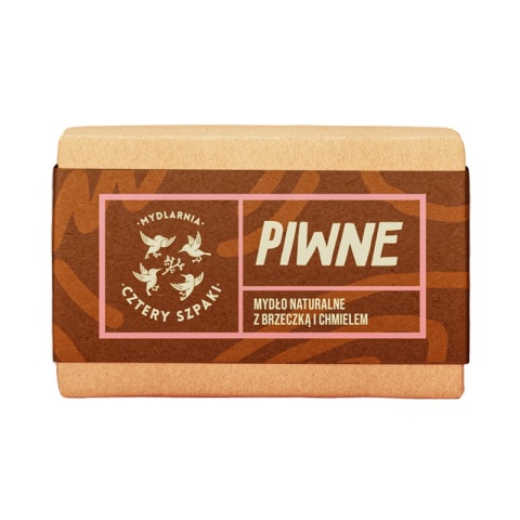Naturalne mydło w kostcePiwne 110 g – 4 zpaki, prodult