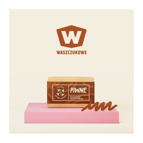 Naturalne mydło w kostcePiwne 110 g – aranżacja