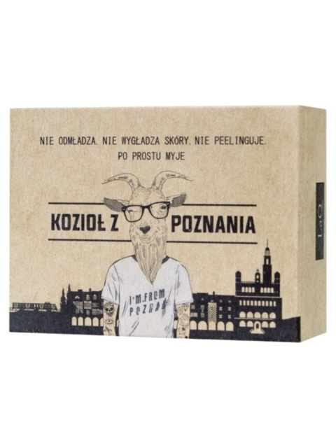 Mydło dla facetów kostka Kozioł Z Poznania 85 g – LaQ