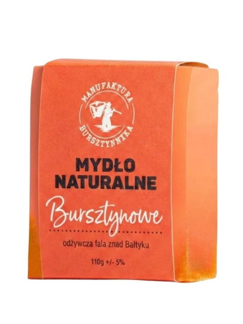 Mydło naturalne Bursztynowe 110 g – Manufaktura Bursztynnika, produkt