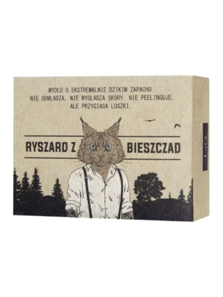 Mydło w kostce dla facetów Ryszard z Bieszczad 85 g – LaQ