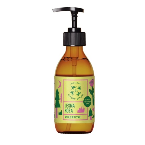 Mydło w płynie Leśna róża 300 ml – 4szpaki, produkt