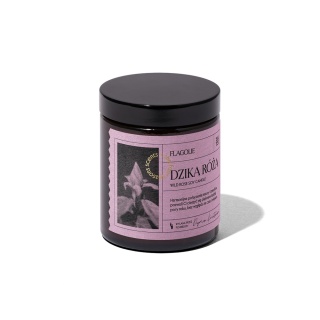 Naturalna świeca zapachowa z serii Four Seasonsv Dzika róża 120 g – Flagolie