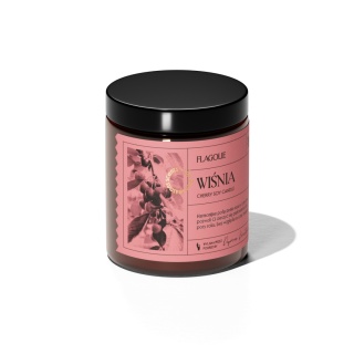Naturalna świeca zapachowa z serii Four Seasons Wiśnia 120 g – Flagolie