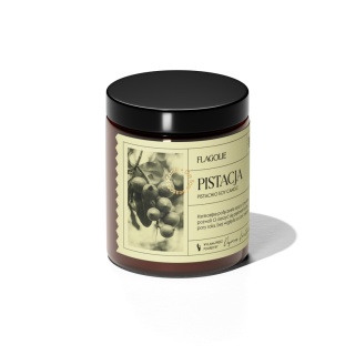 Naturalna świeca zapachowa z serii Four Seasons Pistacja 120 g – Flagolie
