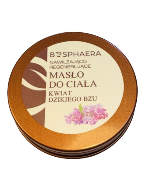 Nawilżająco regenerujące masło do ciała Kwiat dzikiego bzu 50 g - Bosphaera, produkt