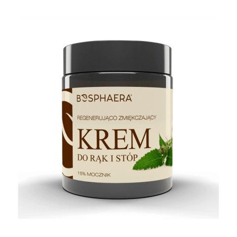 Regenerująco-zmiękczający krem do rąk i stóp (szkło) 100 g - Bosphaera, produkt