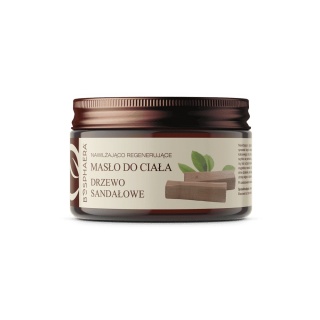 Nawilżająco regenerujące masło do ciała Drzewo sandałowe 200 g - Bosphaera