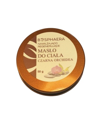 Nawilżająco regenerujące masło do ciała Czarna orchidea 50 g - Bosphaera