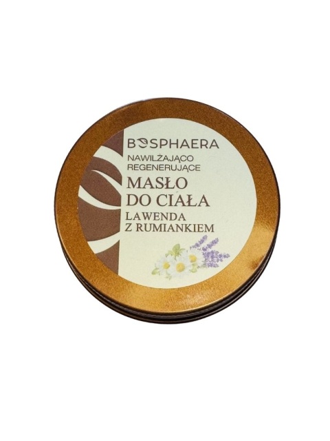 Nawilżająco regenerujące masło do ciała Lawenda z rumiankiem 50 g - Bosphaera, produkt