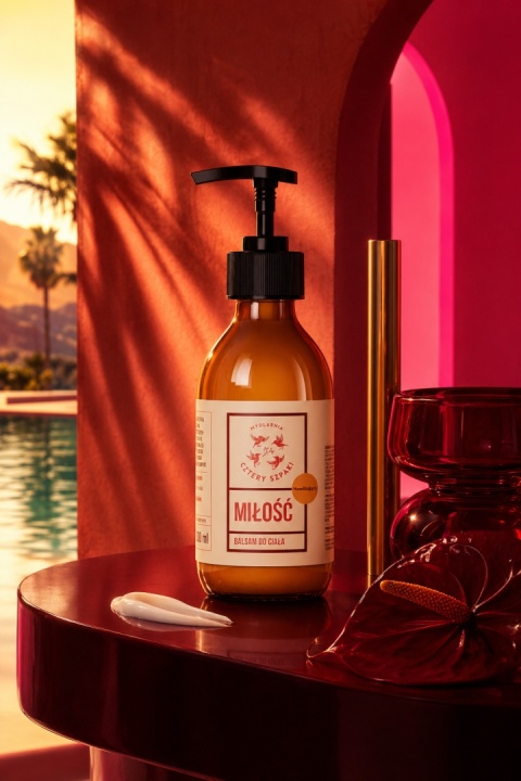 Balsam do ciała Miłość 200 ml – aranżacja