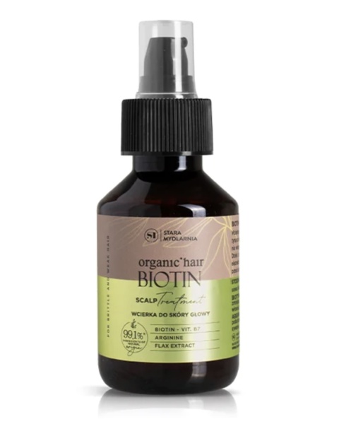 Organic Hair Biotin Wcierka pobudzająca wzrost włosów 1000 ml – Stara Mydlarnia, produkt