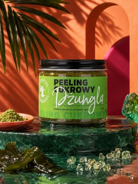 Peeling cukrowy Dżungla w słońcu i pod palmami