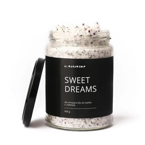 Relaksująca sól do kąpieli Sweet Dreams 450 g – Almara Soap, produkt