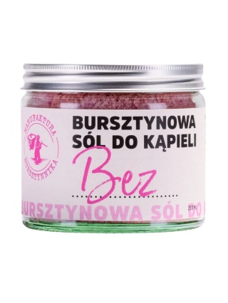 Sól do kąpieli Bez 250 ml – Manufaktura Bursztynnika