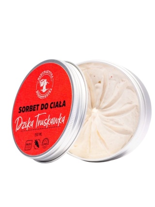 Sorbet do ciała Dzika Truskawka 150 ml – Manufaktura Bursztynnika