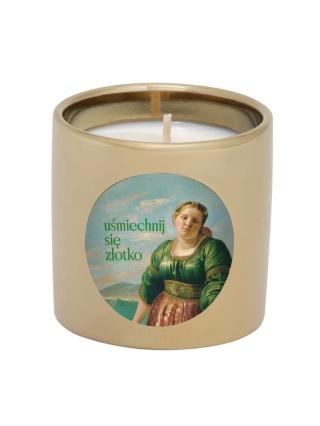 Świeca sojowa Uśmiechnij się złotko 150 g - Flagolie