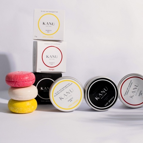 Szampon w kostce toxic glamour 75 g - aranżacja