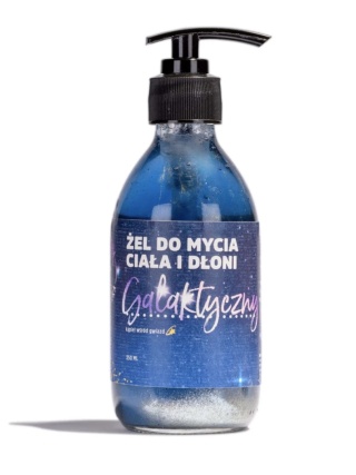 Galaktyczny żel do mycia ciała i dłoni 250 ml – Manufaktura Bursztynnika