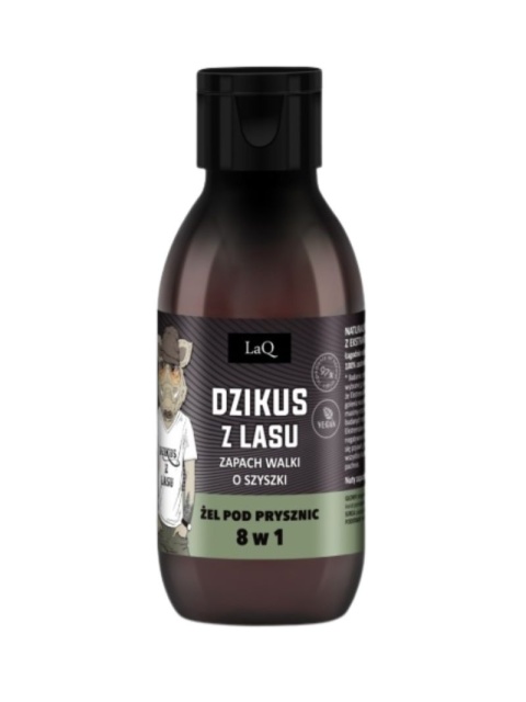 Żel pod prysznic 8 w 1 Dzikus z lasu - 100 ml – LaQ, produkt