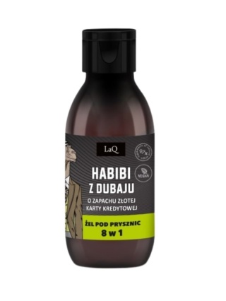 Żel pod prysznic Habibi z Dubaju o zapachu złotej karty kredytowej 100 ml – LaQ