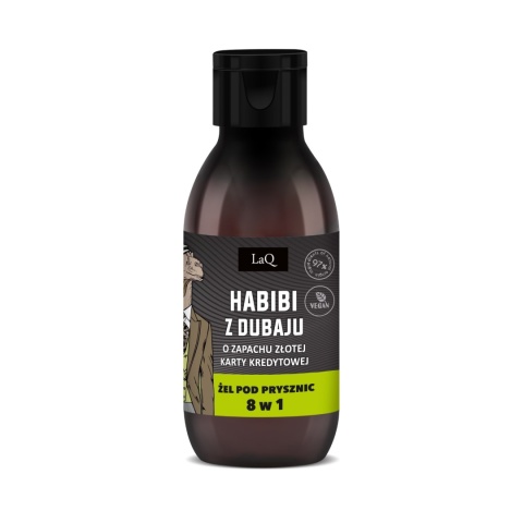 Żel pod prysznic Habibi z Dubaju o zapachu złotej karty kredytowej 100 ml – LaQ,  produkt