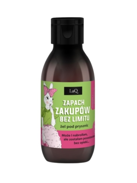 Żel pod prysznic Zapach zakupów bez limitu – kiwi i winogrona 100 ml– LaQ, produkt