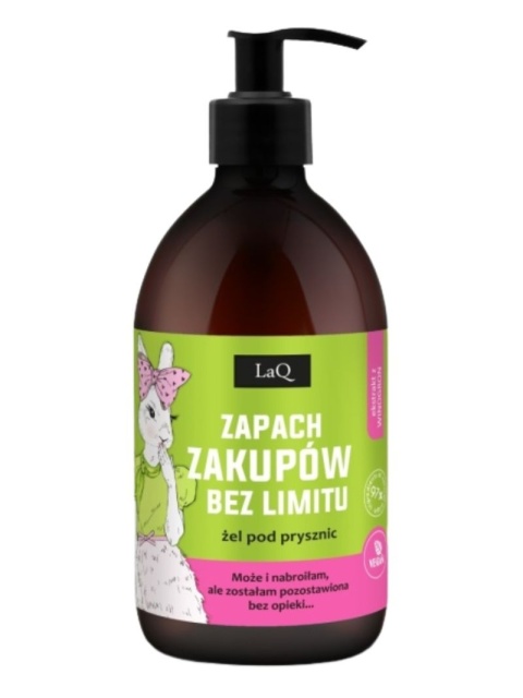 Żel pod prysznic Zapaxh zakupów bez limitu – kiwi i winogrona 500 ml– LaQ, produkt